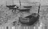 1910 Les acons avec lesquels les pêcheurs vont travailler dans les bouchots